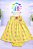 Vestido Body Regata Amarelo Bolinhas Kyly G - Imagem 2