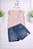 Conjunto Infantil Mundi Body + Short Jeans Tam G - Imagem 1