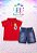 Conjunto Polo Azul e Bermuda Infantil Mundi Tam 1 - Imagem 4