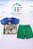 Conjunto infantil Kyly composto por regata/camiseta e short - Imagem 4