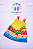 Vestido Infantil Kyly – Estampa Praia Colorida - Imagem 2