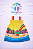 Vestido Infantil Kyly – Estampa Praia Colorida - Imagem 1