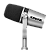 Microfone MV7-S Shure Xlr e USB Profissional - Podcast - Imagem 4