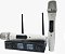 Microfone Kadosh K502M Branco Duplo Sem Fio Recarregável Profissional - K502M - Imagem 2
