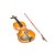 Violino Benson BVR302 3/4 SATIN Linha Ruggeri Com Tampo Em Spruce - Imagem 1