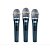 Kit Com 3 Microfones Kadosh K98 + Cachimbo e Case - Imagem 1