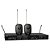 Microfone sem fio Shure SLXD14D-G58 duplo com dois bodypack - Imagem 1