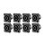 Kit Conector Roxtone Speakon RS4MD-T - 8 Unidades - Imagem 1