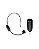 Microfone Kadosh Headset Sem Fio K201H - Imagem 1