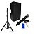 Kit Caixa De Som Ativa 12 Soundvoice Orion + Suporte FF101S +Microfone Sem Fio Soundvoice VHF MM120SF - Imagem 1