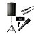 Kit Caixa JBL Max15 com suporte + Microfone Akg P3s com cabo 5mts - Imagem 1