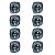 Kit 8 Alto Falante JBL 3,5 Polegadas 3.5W508 - Imagem 1