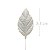 Folha de Rosa 60 unid. Branco - 1B - Imagem 1