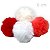 Pom Pom Solto 6 cm 5 unid. - Imagem 1