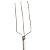 Garfo para Pão de Mel Grande com 3 pontas - Ref. 3120 - Imagem 1