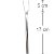 Garfo para Bombons com 2 pontas - Ref. 3100 - Imagem 2