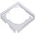 Berço para Mini-bolo 8,5 X 8,5 X 1,8 cm  -  10 unid. - Imagem 1