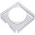 Berço para Mini-bolo 6 X 6 X 1,6 cm -  10 unid. - Imagem 1
