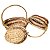Cesta Oval com Alça - 3 Peças Ref. L-27 - Imagem 2