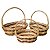 Cesta Oval com Alça - 3 Peças Ref. L-27 - Imagem 3