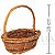 Cesta Oval de Fibra Rattan  Ref. 1505-3 - kit com 3 unidades - Imagem 4