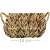 Cesta de Taboa Quadrada 19 cm Alça Dupla Ref. MT-1 - Imagem 1