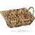 Cesta de Taboa Quadrada 19 cm Alça Dupla Ref. MT-1 - Imagem 2