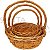 Cesta de Fibra Redonda Cerejeira Ref. W6-1 - kit com 3 unidades - Imagem 1
