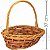Cesta de Fibra Rattan Oval Ref. 13-53  - kit com 3 unidades - Imagem 2