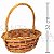 Cesta de Fibra Rattan Oval Ref. 13-53  - kit com 3 unidades - Imagem 3