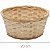 Cesta de Bambu Redonda HL153213 - Cores Diversas - Imagem 1
