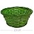 Cesta de Bambu Redonda HL153213 - Verde - Imagem 1