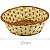 Cesta de Rattan Redonda Ref. 608 - Natural com Marrom - Imagem 1