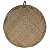 Peneira Decorativa de Palha G - 37 cm - Imagem 1
