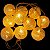 Bolas Luminárias Cordão de LED Ref. 7203-1 - Prata - Imagem 2