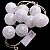 Bolas Luminárias Cordão de LED Ref. 7203-1 - Prata - Imagem 1