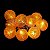 Bolas Luminárias Cordão de LED Ref. 7203-1 - Ouro - Imagem 1