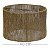 Luminária Rústica Redonda 40cm - Sisal CONHAQUE R$118,90 - Imagem 1