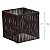 Luminária Rústica Quadrada - Sisal Marrom - R$76,50 - Imagem 1