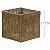 Luminária Rústica Quadrada - Sisal Conhaque - R$76,50 - Imagem 1