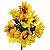 Girassol Artificial 7 Flores Ref.C2335 - Imagem 1