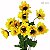 Girassol Artificial 10 Flores Ref. KD-001 - Imagem 1