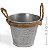 Vaso Metal Alça em Juta - Flowers Garden - Ref SL-0017 - Imagem 1