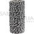 Barbante Listrado 1,5mm B3B4 - rolo com 100m - Preto - Imagem 1