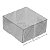 Caixa de Acetato MB 1 - 8 x 8 x 4 cm - 20 unid. - Imagem 1