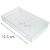 Caixa de Acetato M 05 - 19,5 x 11,5 x 2,5 cm - 20 unid. - Imagem 1