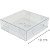 Caixa de Acetato M 02 - 10 x 10 x 3 cm - 20 unid. - Imagem 1