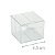 Caixa de Acetato M 00 - 4,5 x 4,5 x 3,5 cm - 20 unid. - Imagem 1