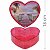 Caixa Coração Porta Retrato 14x18 cm Vermelho - Imagem 1