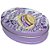 Caixa de Metal Oval - Ref. 03516 - Lavanda - Imagem 2